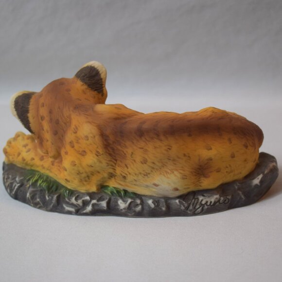 1985 Home Interiors Homco Lion Cub and Turtle Figure - Picture 3 of 5